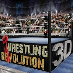 Взлом Wrestling Revolution 3D (Реслинг Революшн 3Д)  [МОД Много монет] - полная версия apk на Андроид