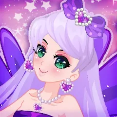 Взлом Dress Up Angel Anime Girl Game  [МОД Unlocked] - стабильная версия apk на Андроид