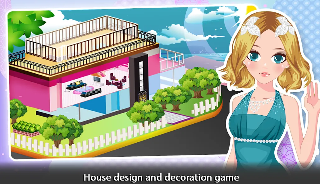 Girl Doll House - Room Design  [МОД Unlocked] Screenshot 1