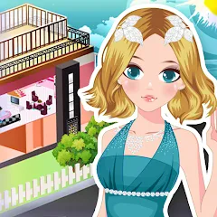 Взломанная Girl Doll House - Room Design  [МОД Unlocked] - полная версия apk на Андроид