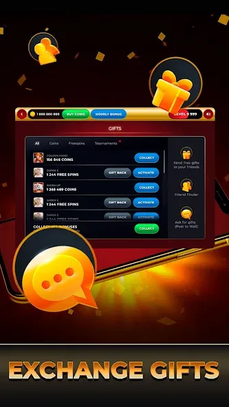 Clickfun: Casino Slots (Кликфан)  [МОД Бесконечные деньги] Screenshot 4