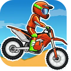 Скачать взломанную Moto X3M Bike Race Game (Мото 3М Игра на мотоциклах)  [МОД Все открыто] - полная версия apk на Андроид