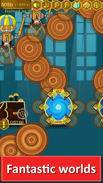 Steampunk Idle Gear Spinner (Стеампанк Идл Спиннер Фабрика)  [МОД Unlocked] Screenshot 5