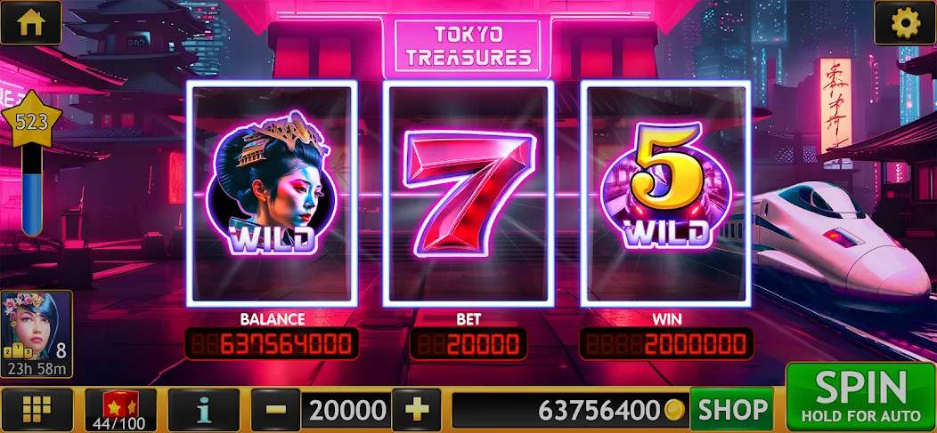 Slots of Luck: Vegas Casino (Слоты удачи)  [МОД Меню] Screenshot 3