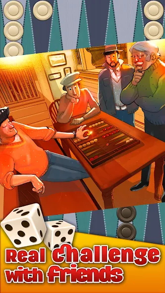 Backgammon Arena (Бэкгаммон Арена)  [МОД Бесконечные деньги] Screenshot 2