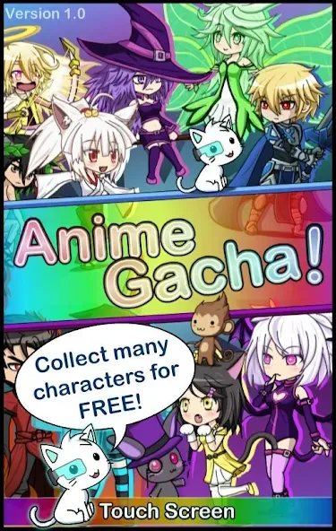 Anime Gacha! (Simulator & RPG)  [МОД Много денег] Screenshot 1