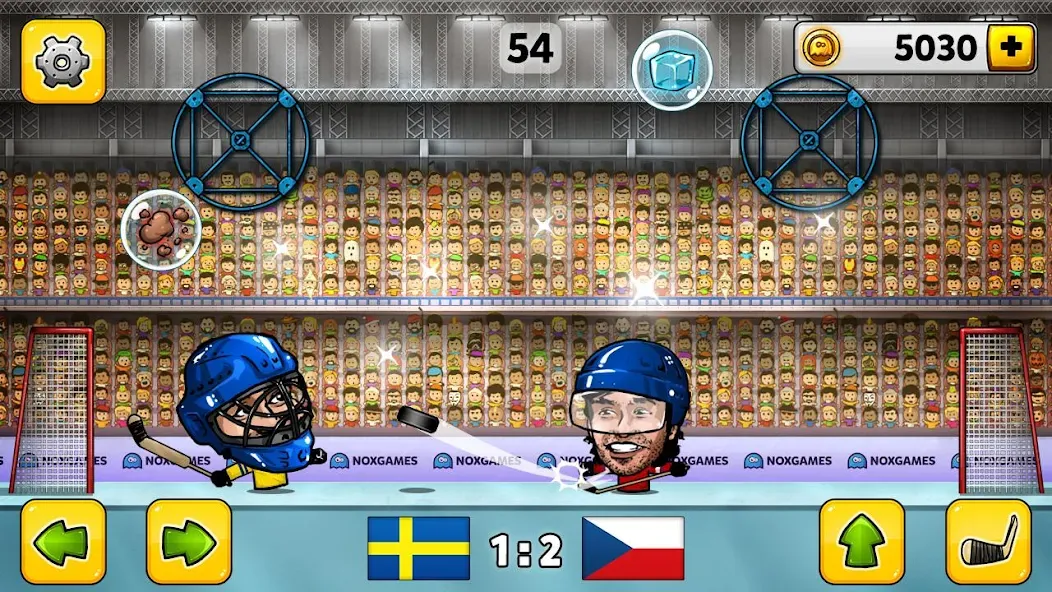 Puppet Hockey: Pond Head  [МОД Много монет] Screenshot 1