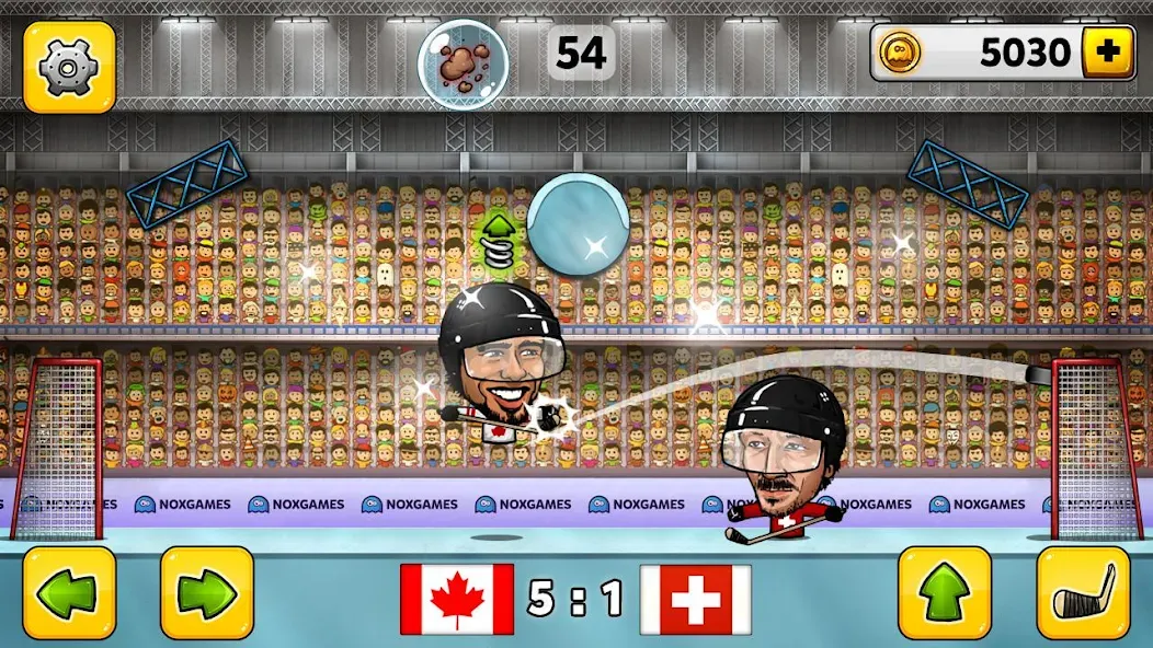 Puppet Hockey: Pond Head  [МОД Много монет] Screenshot 4