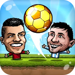 Взломанная Puppet Soccer - Football  [МОД Mega Pack] - полная версия apk на Андроид