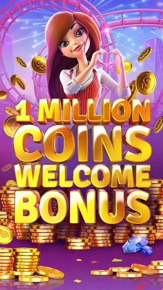 Slotomania™ Slots Casino Games (Слотомания)  [МОД Все открыто] Screenshot 2