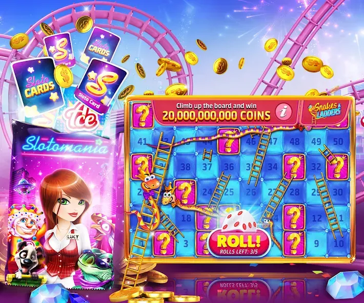 Slotomania™ Slots Casino Games (Слотомания)  [МОД Все открыто] Screenshot 5