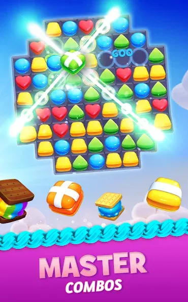 Cookie Jam Blast™ Match 3 Game (Куки Джем Бласт)  [МОД Бесконечные монеты] Screenshot 5