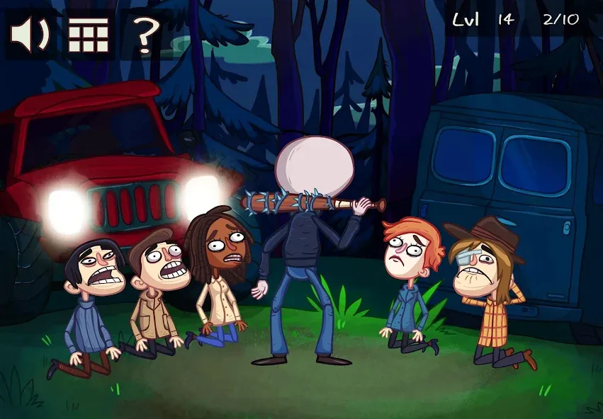 Troll Face Quest: TV Shows  [МОД Много монет] Screenshot 1