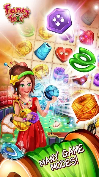 Fancy Tale:Fashion Puzzle Game (Фэнси Тейл)  [МОД Бесконечные деньги] Screenshot 2