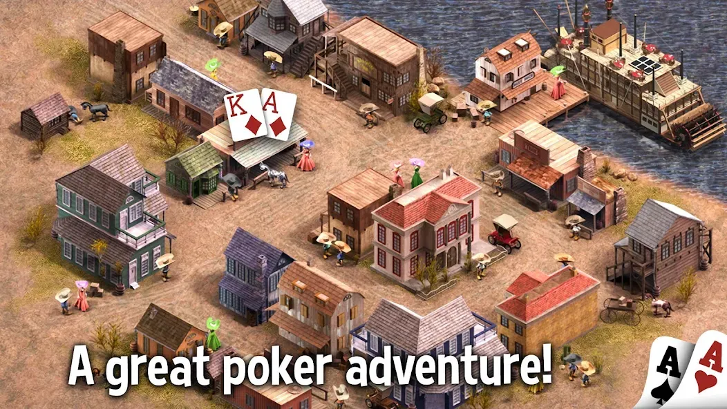 Governor of Poker 2 - Offline  [МОД Menu] Screenshot 3