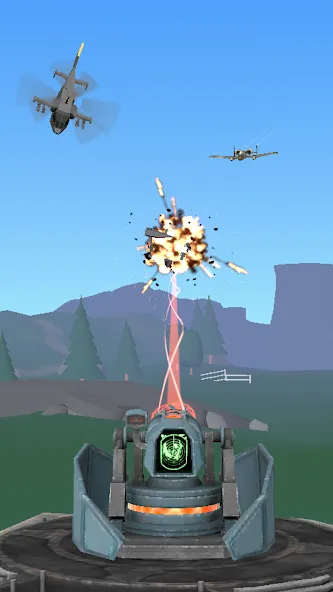 Air Defense: Airplane Shooting (Эйр Дефенс)  [МОД Меню] Screenshot 5