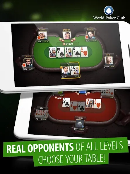 Poker Games: World Poker Club (Покер Гейм)  [МОД Много денег] Screenshot 5