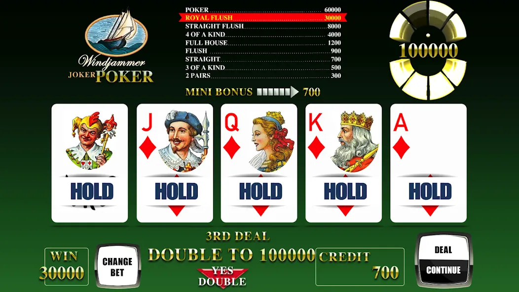 Windjammer Poker (Уиндджаммер Покер)  [МОД Unlimited Money] Screenshot 4