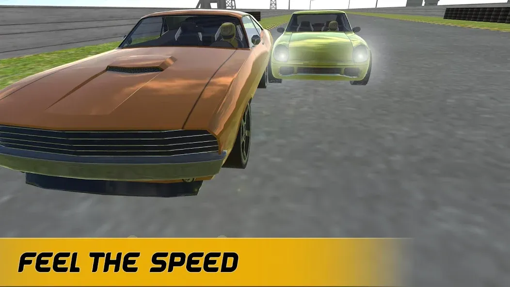 American Muscle Car Racing (Американская гоночная машина   )  [МОД Меню] Screenshot 4