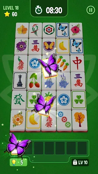 Mahjong Triple 3D -Tile Match (Маджонг Трипл 3Д)  [МОД Много денег] Screenshot 1