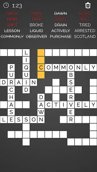 Crossword : Word Fill  [МОД Много денег] Screenshot 2