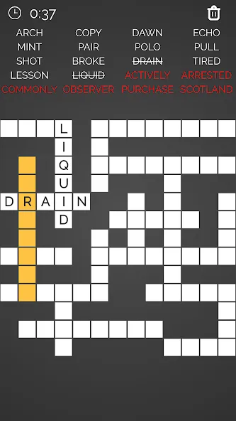 Crossword : Word Fill  [МОД Много денег] Screenshot 4