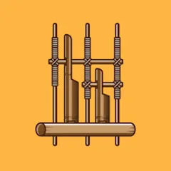 Взлом Angklung Instrument (Ангклунг инструмент)  [МОД Unlimited Money] - последняя версия apk на Андроид
