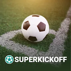 Скачать взлом Superkickoff - Soccer manager (уперкикофф)  [МОД Много монет] - полная версия apk на Андроид