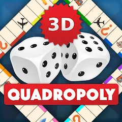 Взлом Quadropoly - Monopolist Tycoon  [МОД Unlocked] - последняя версия apk на Андроид