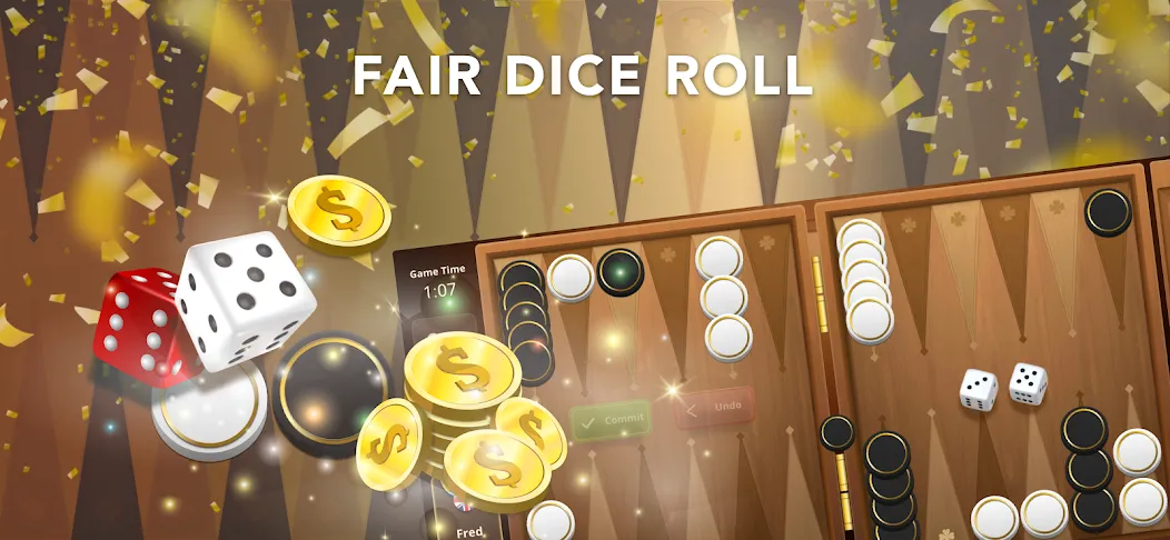 Backgammon Classic + Online  [МОД Unlimited Money] Screenshot 4