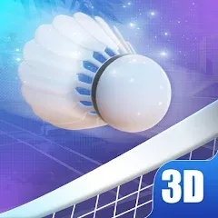 Взломанная Badminton Blitz - PVP online (Бэдминтон Блиц)  [МОД Mega Pack] - полная версия apk на Андроид