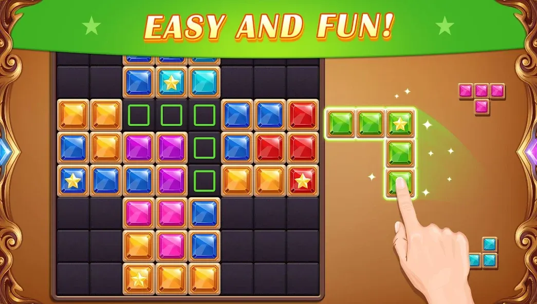 Block Puzzle: Diamond Star  [МОД Mega Pack] Screenshot 3