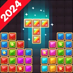 Скачать взлом Block Puzzle: Diamond Star  [МОД Mega Pack] - последняя версия apk на Андроид