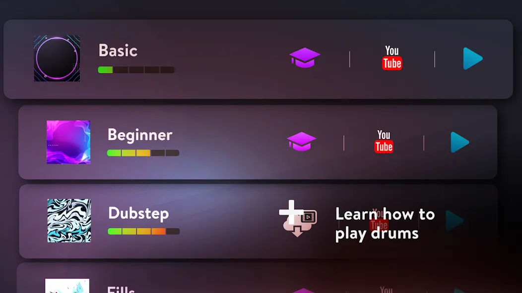 Classic Drum: electronic drums (Классик Драм)  [МОД Menu] Screenshot 2