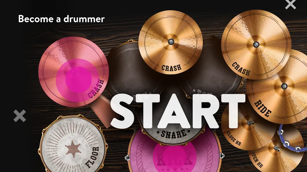 Classic Drum: electronic drums (Классик Драм)  [МОД Menu] Screenshot 3