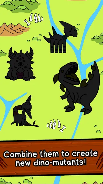 Dino Evolution: Dinosaur Game (Дино Эволюшн)  [МОД Бесконечные монеты] Screenshot 3