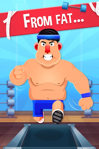 Fat No More: Sports Gym Game! (Фэт Но Море)  [МОД Все открыто] Screenshot 1