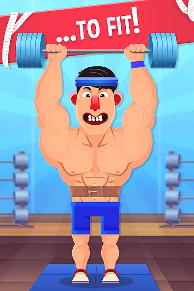 Fat No More: Sports Gym Game! (Фэт Но Море)  [МОД Все открыто] Screenshot 2