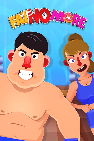 Fat No More: Sports Gym Game! (Фэт Но Море)  [МОД Все открыто] Screenshot 5