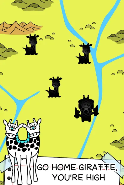 Giraffe Evolution: Idle Game (Жираф Эволюция)  [МОД Меню] Screenshot 3