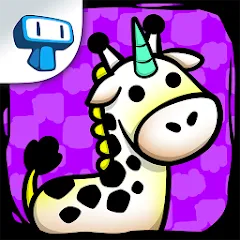 Скачать взломанную Giraffe Evolution: Idle Game (Жираф Эволюция)  [МОД Меню] - стабильная версия apk на Андроид