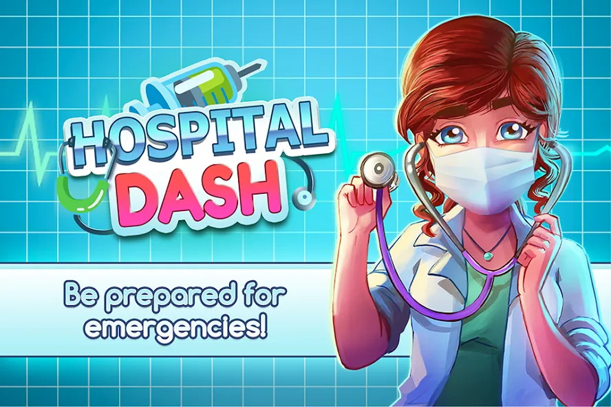 Hospital Dash Tycoon Simulator (Хоспиталь Даш Тайкун Симулятор)  [МОД Все открыто] Screenshot 1