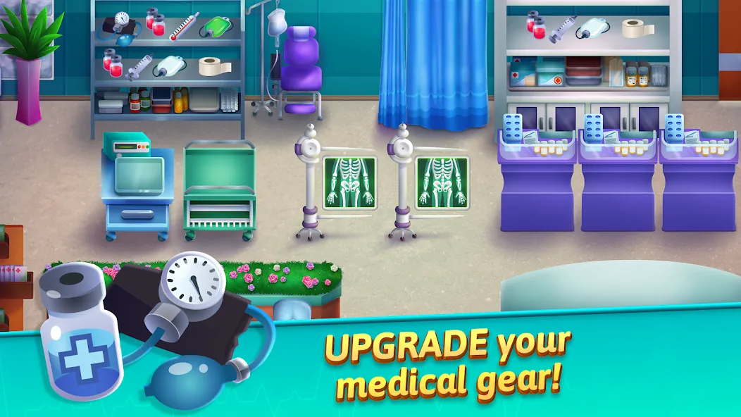 Medicine Dash: Hospital Game (Медицинский Дэш)  [МОД Все открыто] Screenshot 3