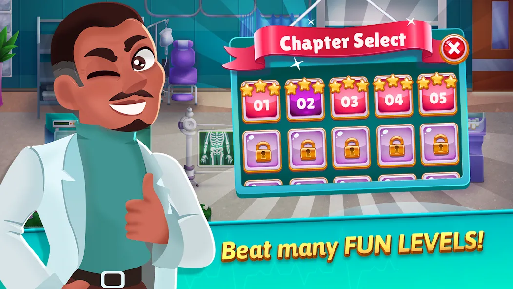 Medicine Dash: Hospital Game (Медицинский Дэш)  [МОД Все открыто] Screenshot 4