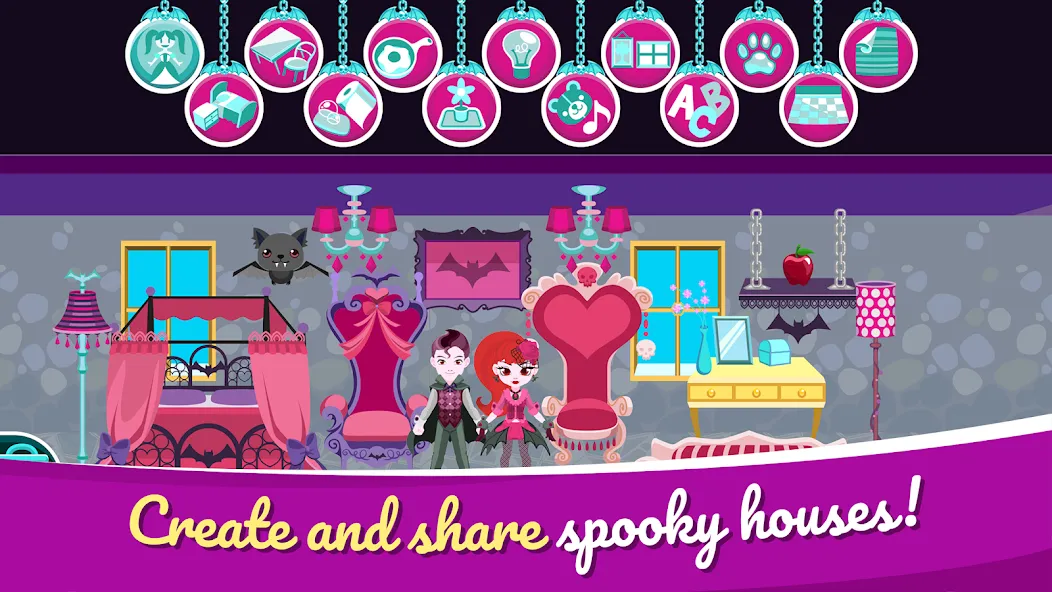 My Monster House: Doll Games (Май Монстер Хаус)  [МОД Бесконечные монеты] Screenshot 5