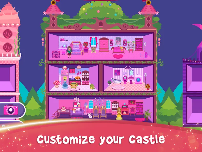 My Princess Castle: Doll Game (Мой Принцессин Замок)  [МОД Много денег] Screenshot 3