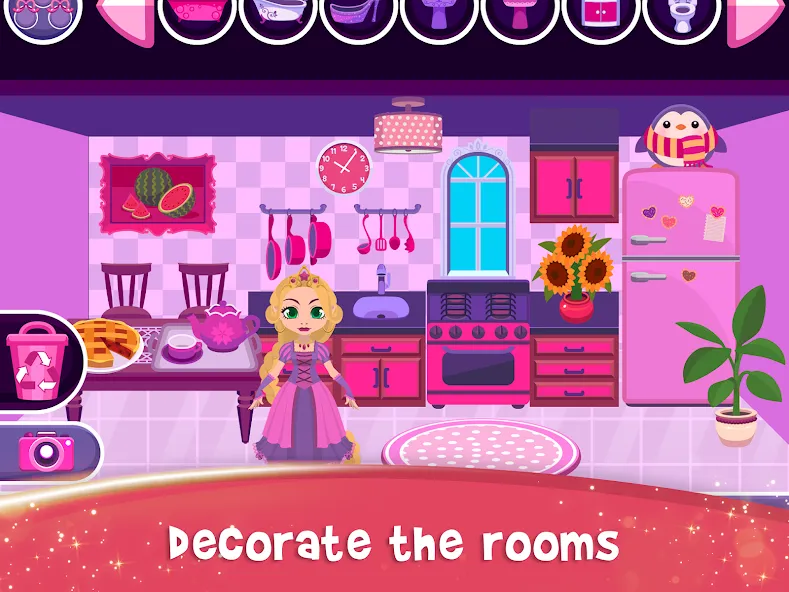 My Princess Castle: Doll Game (Мой Принцессин Замок)  [МОД Много денег] Screenshot 5