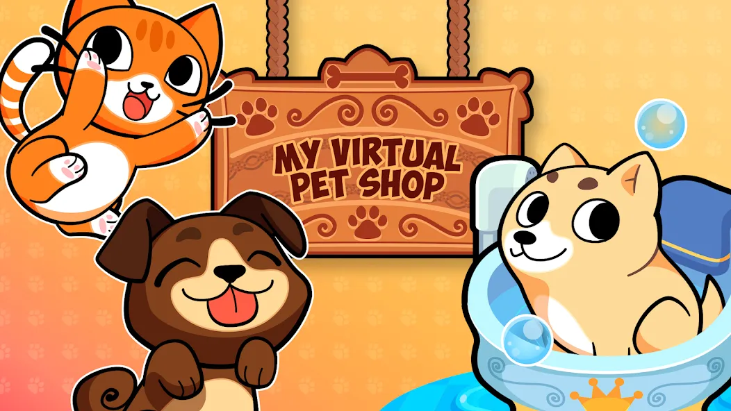 My Virtual Pet Shop: Animals (Мой Виртуальный Зоомагазин)  [МОД Бесконечные монеты] Screenshot 5