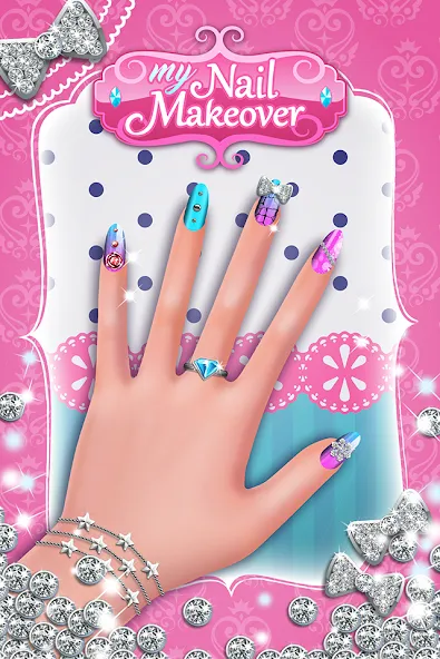 My Nail Makeover: Nail Salon (Моя маникюрная переменка)  [МОД Бесконечные деньги] Screenshot 1