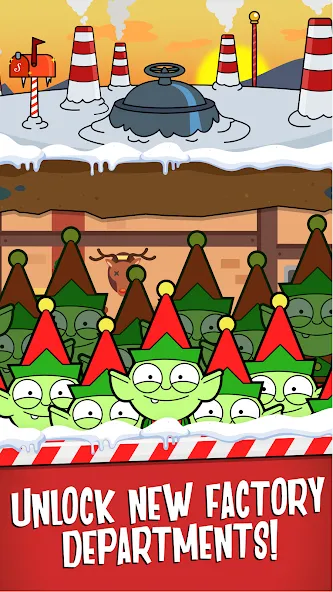 Santa’s Capitalist Factory  [МОД Много денег] Screenshot 4